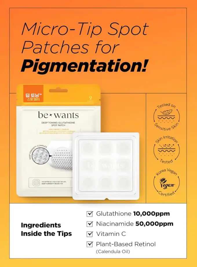 Buy BeWants Glutathione Dark Spot Patch | Clear Acne Marks - Image 8